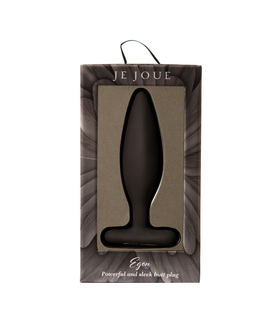 JE JOUE - VIBRADOR ANAL EGON PLUG PRETO