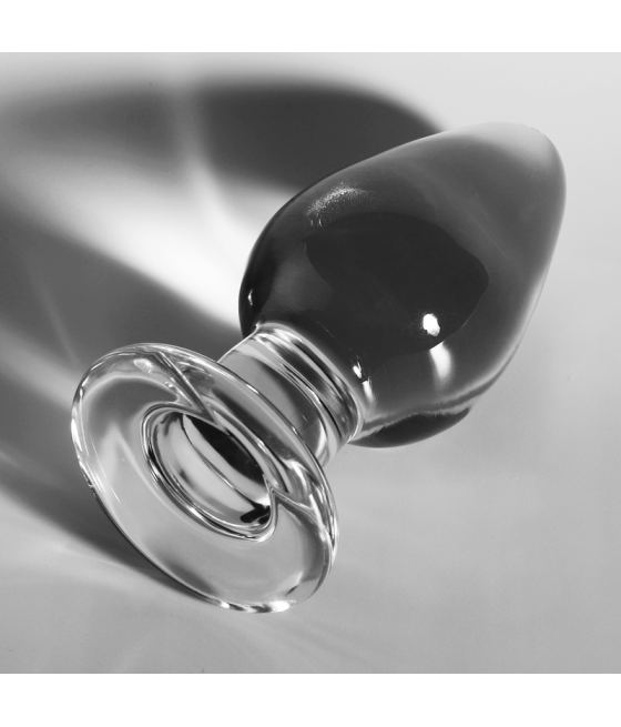 NEBULA SERIES BY IBIZA - PLUG ANAL MODÈLE 3 VERRE BOROSILICATE TRANSPARENT 11 CM -O- 5 CM
