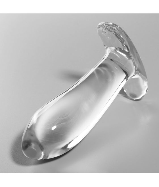 NEBULA SERIES BY IBIZA - PLUG ANAL MODÈLE 5 VERRE BOROSILICATE CLAIR 12.5 CM -O- 3.5 CM