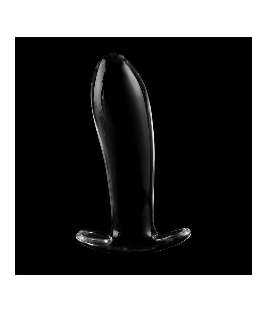 NEBULA SERIES BY IBIZA - MODELO 5 PLUG CRISTAL TRANSPARENTE 12.5 CM -O- 3.5 CM