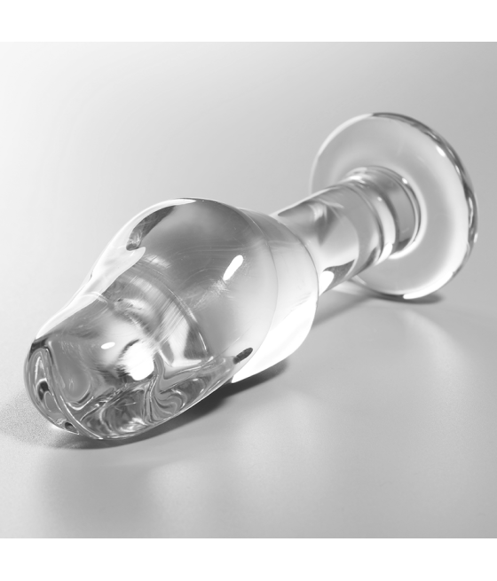 NEBULA SERIES BY IBIZA - MODELO 6 PLUG CRISTAL TRANSPARENTE 12.5 CM -O- 4 CM