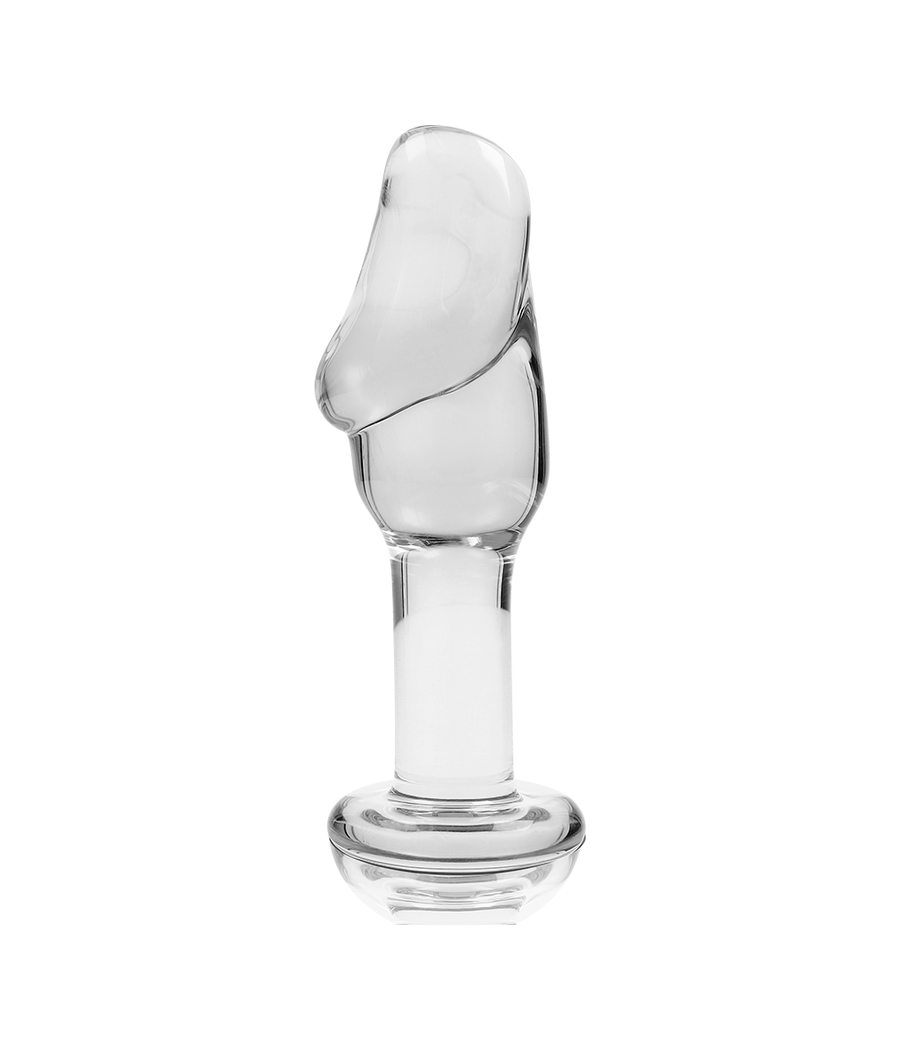 NEBULA SERIES BY IBIZA - MODELO 6 PLUG CRISTAL TRANSPARENTE 12.5 CM -O- 4 CM