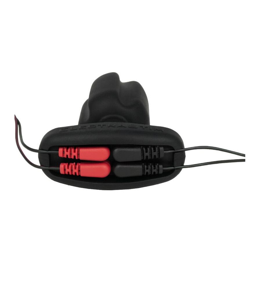 ELECTRASTIM - TARTARUS PLUG ANALE QUADRIPOLARE IN SILICONE NERO