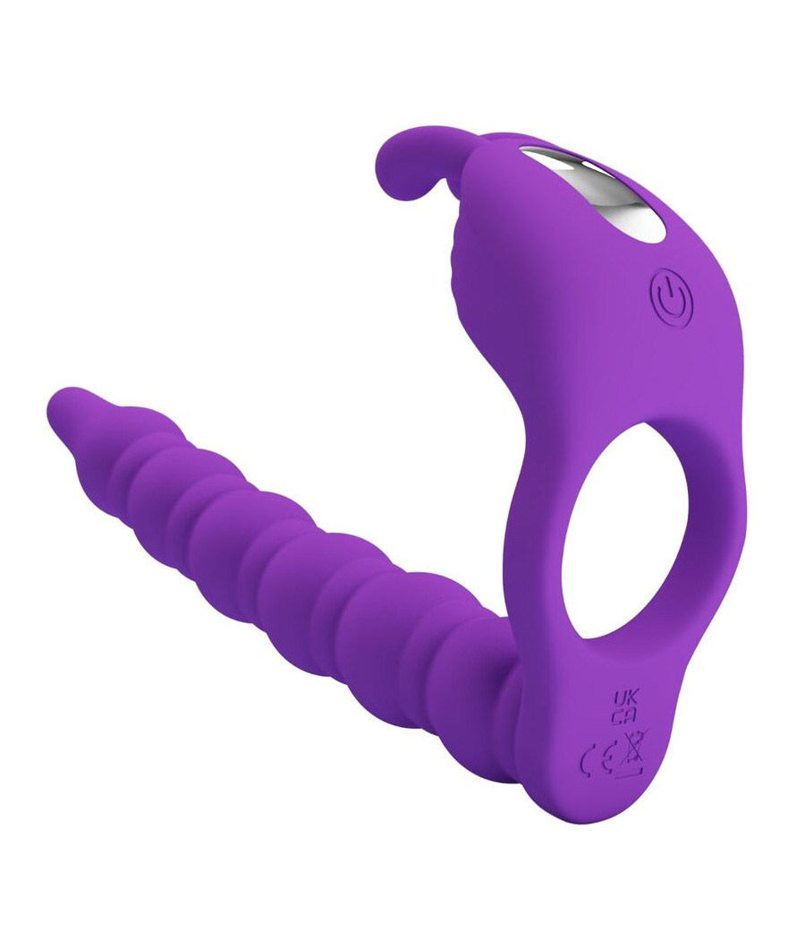 PRETTY LOVE - BLACKNEY ANELLI PER PENE CON SPINA VIBRATORE