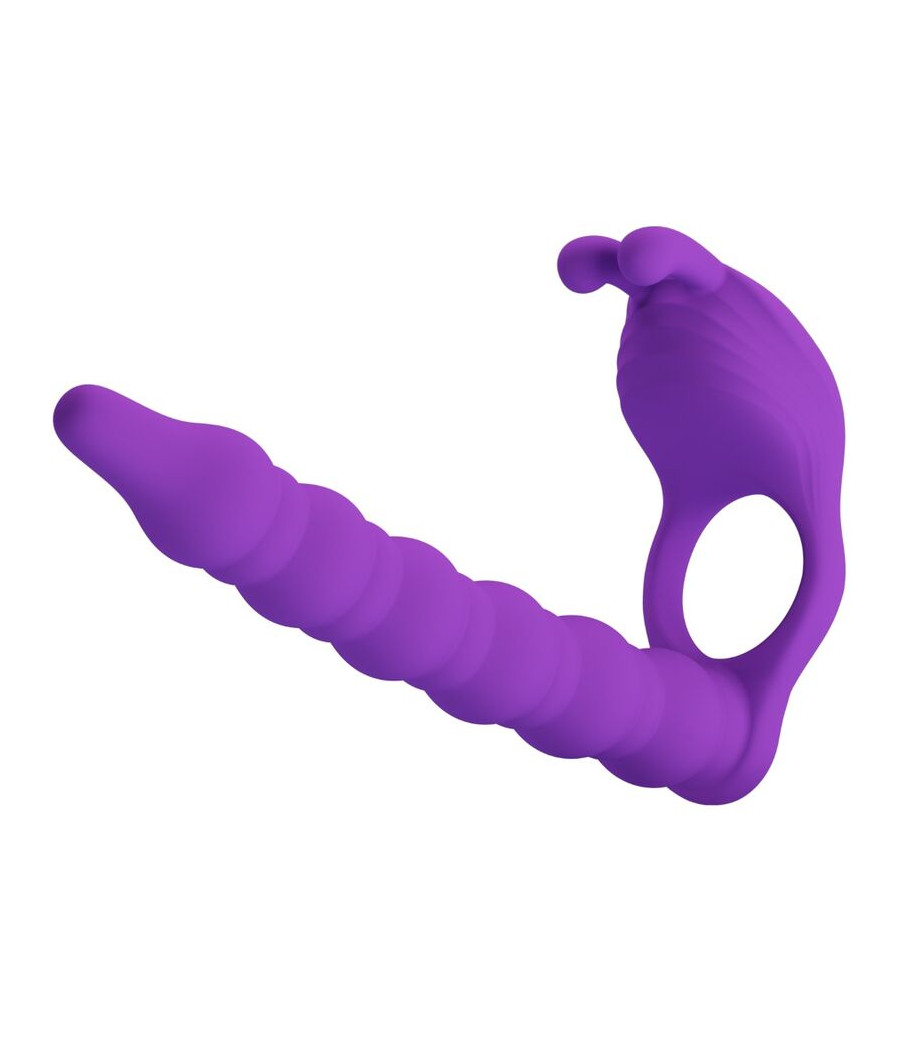 PRETTY LOVE - BLACKNEY ANÉIS PARA PÊNIS COM PLUG VIBRADOR
