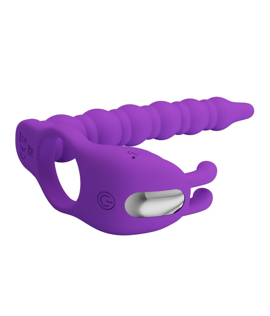 PRETTY LOVE - BLACKNEY PENISRINGE MIT VIBRATOR-PLUG