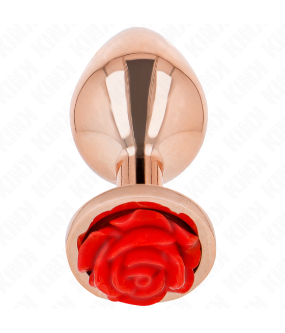 KINK - PLUG ANAL OR ROSE AVEC ROSE ROUGE M