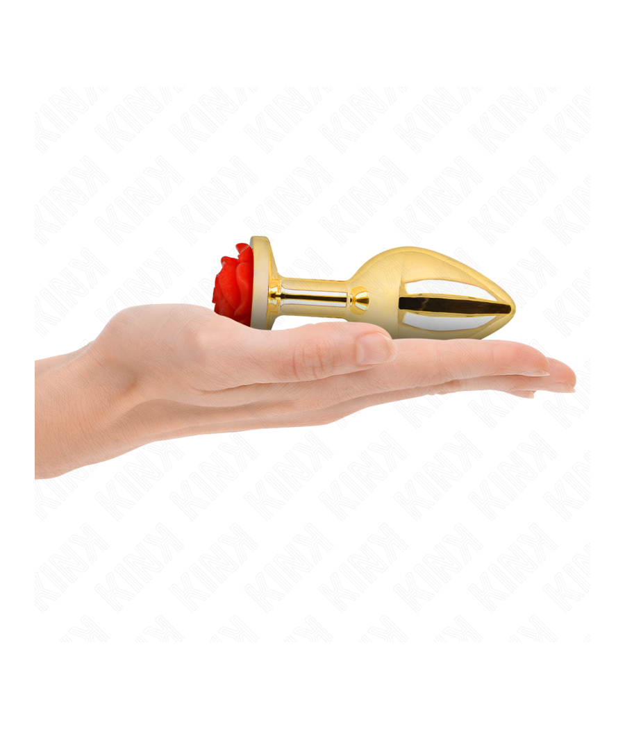 KINK - PLUG ANAL GOLD ROSE ROT GRÖSSE L