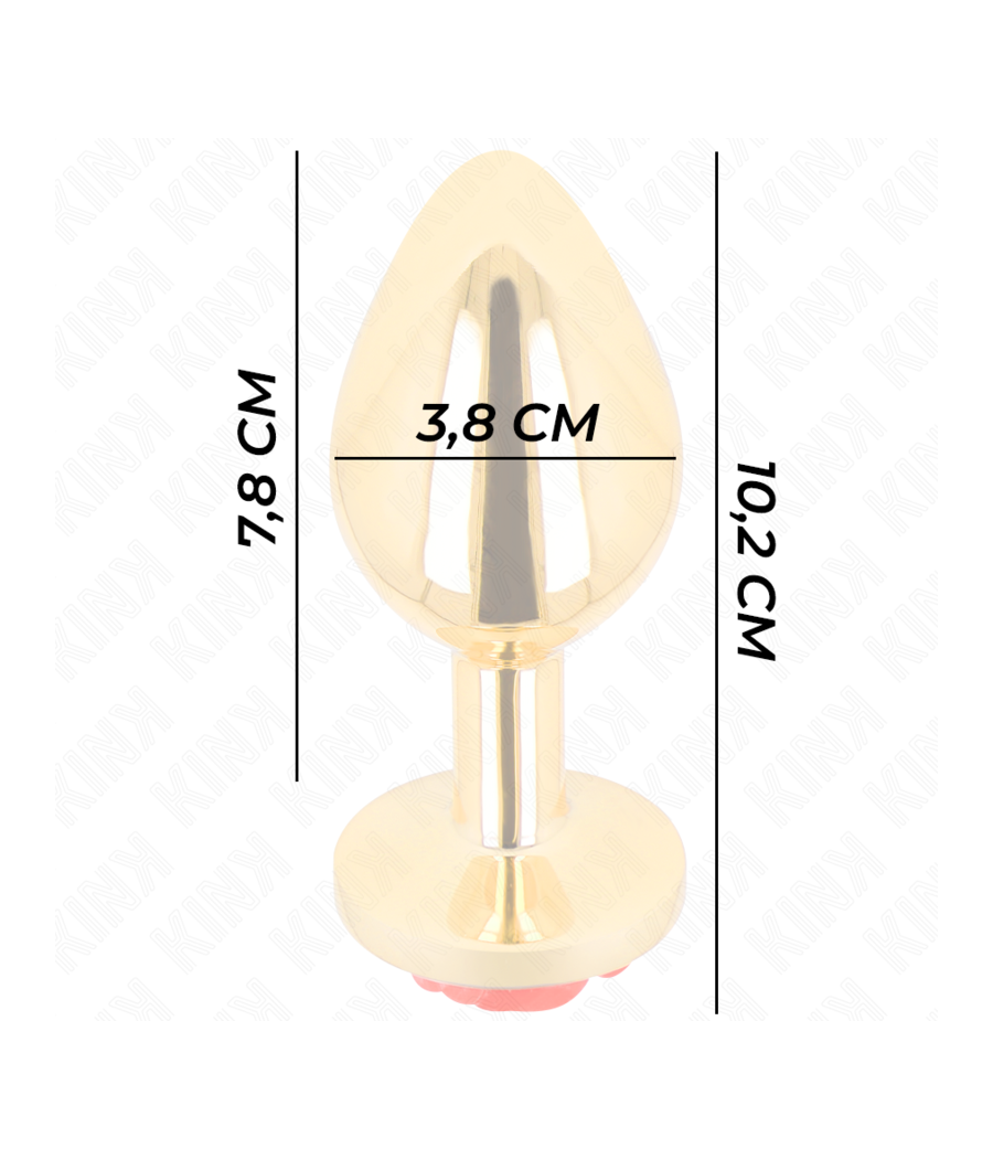 KINK - PLUG ANAL GOLD ROSE ROT GRÖSSE L