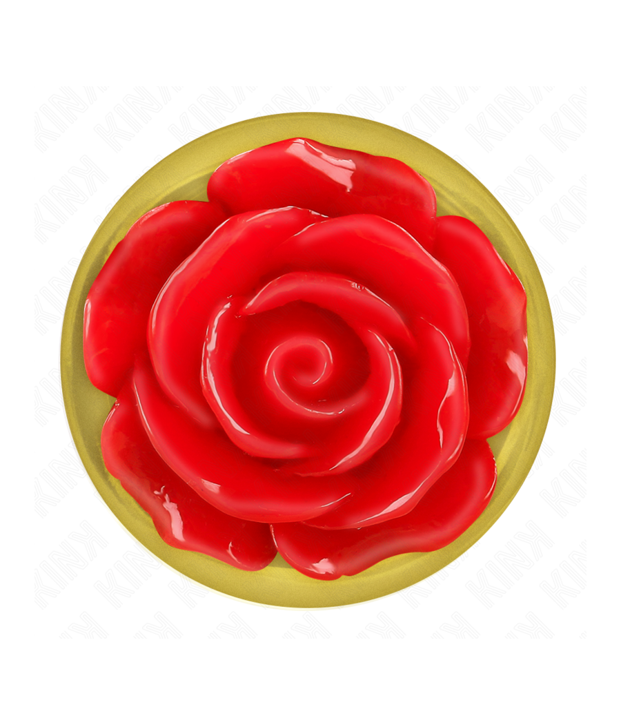 KINK - PLUG ANAL GOLD ROSE ROT GRÖSSE L