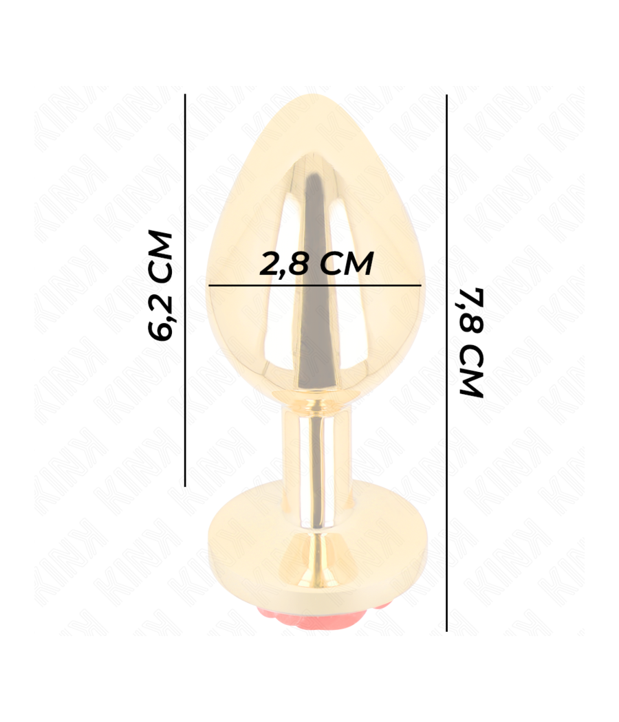KINK - PLUG ANAL GOLD ROSE ROT GRÖSSE S