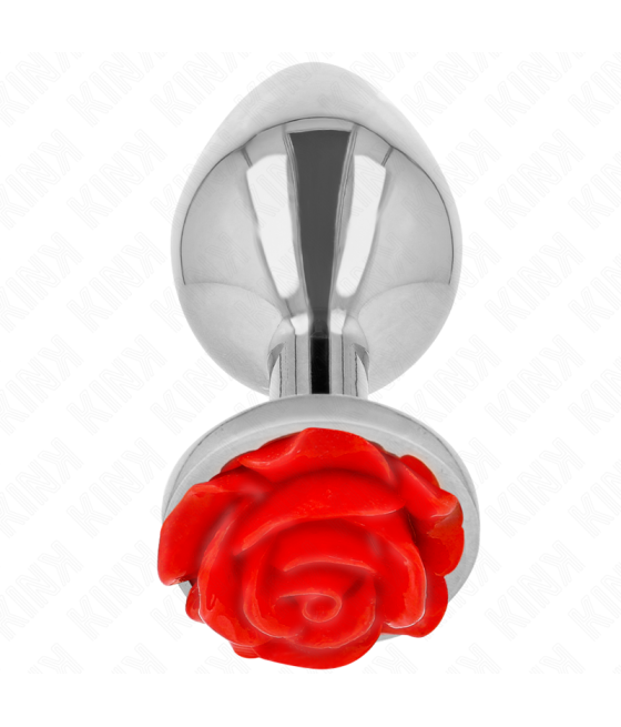 KINK - PLUG ANAL ROSE RED SIZE L