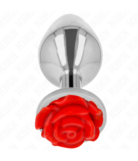 KINK - PLUG ANAL ROSE RED SIZE L