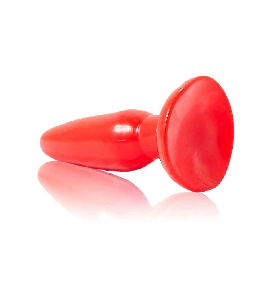 BAILE - PLUG ANAL PEQUENO VERMELHO 15 CM