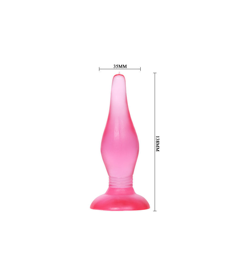 BAILE - PLUG ANALE SOFT TOUCH LILLA 14.2 CM