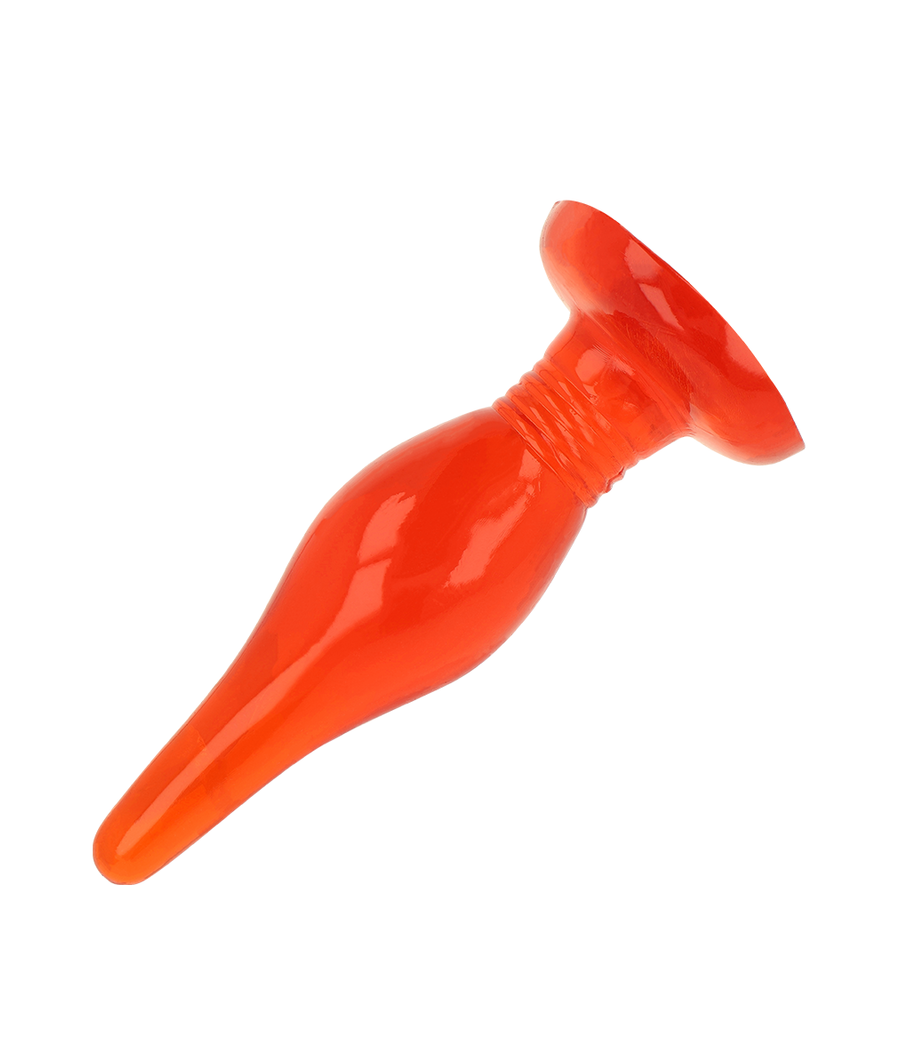 BAILE - PLUG ANAL SOFT TOUCH VERMELHO 14.2 CM