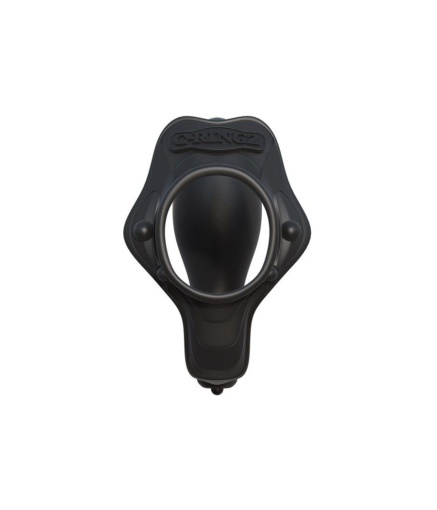 FANTASY C-RINGZ - ROCK HARD ANILLO POTENCIADOR CON PLUG ANAL