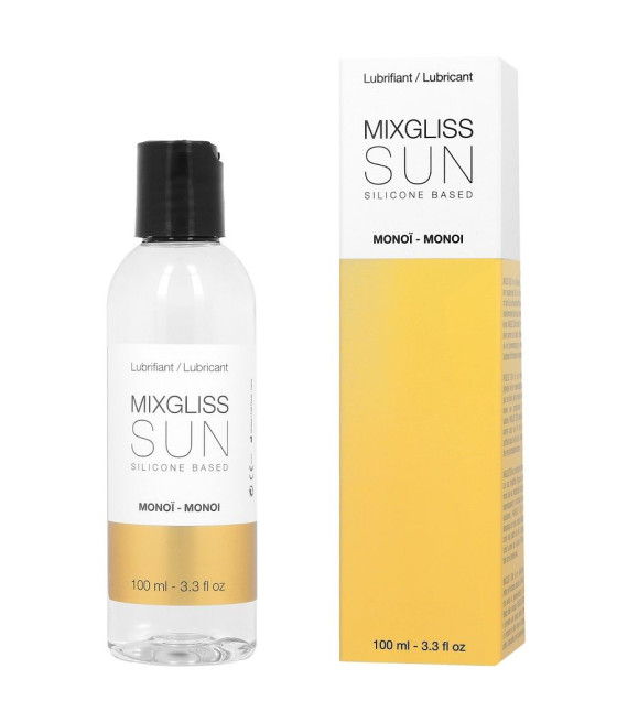 MIXGLISS - BASED LUBRICANTE BASE SILICONA ÁROMA MONOI 100ML