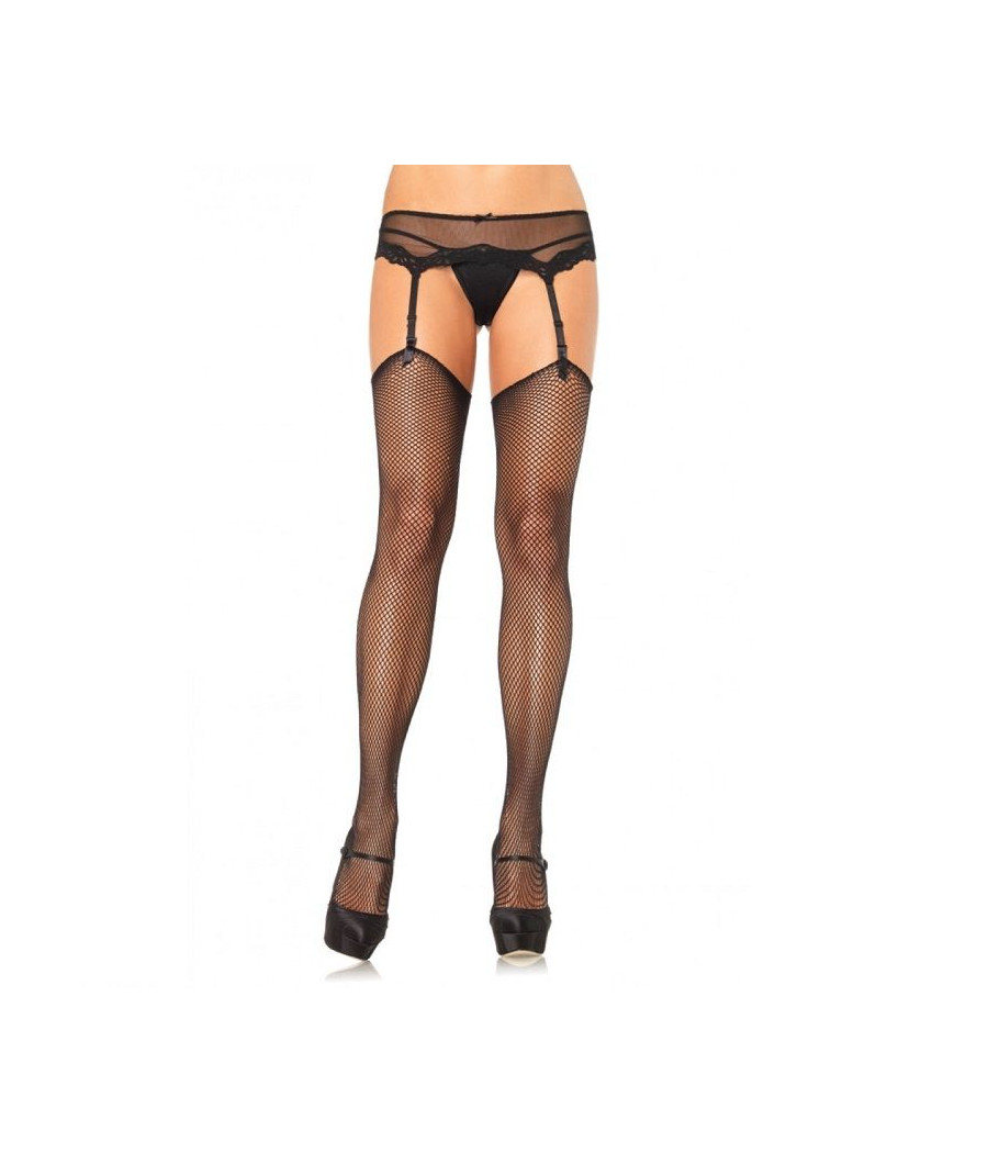 LEG AVENUE - CALZE A RETE SENZA SILICONE AUTOADESIVO SUPERIORE