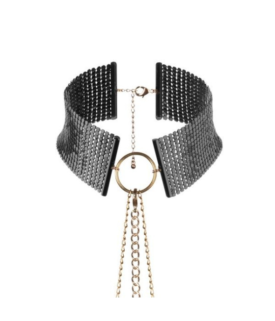 BIJOUX INDISCRETS - DÃSIR MÃTALLIQUE BLACK METALLIC NECKLACE
