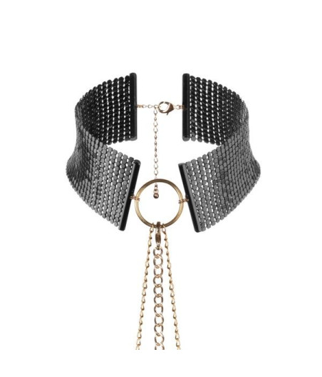 BIJOUX INDISCRETS - DÃSIR MÃTALLIQUE BLACK METALLIC NECKLACE