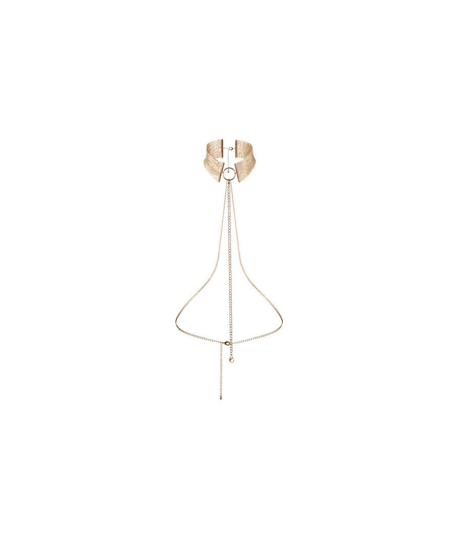 BIJOUX - DÉSIR MÉTALLIQUE COLLIER MÉTALLISÉ DORÉ