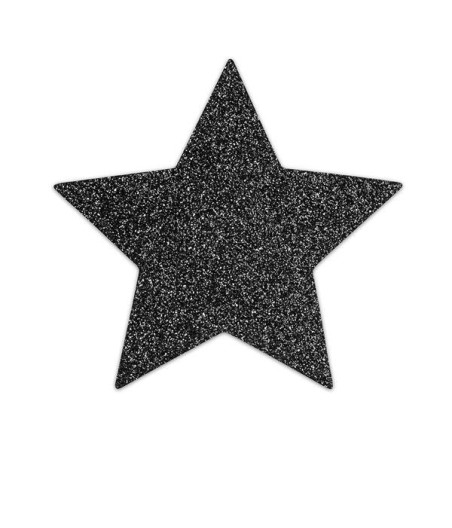 BIJOUX - INDISCRETS PEZONERAS FLASH ESTRELLA NEGRO