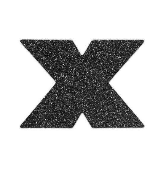 BIJOUX - INDISCRETS NIPPLE CAPS FLASH CROSS PRETO