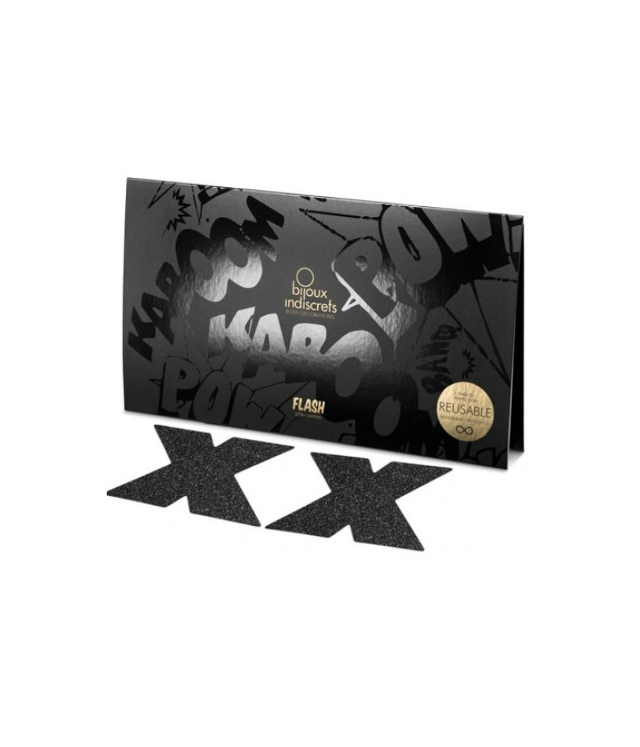 BIJOUX - INDISCRETS FLASH CROSS CAPPUCCI NERI