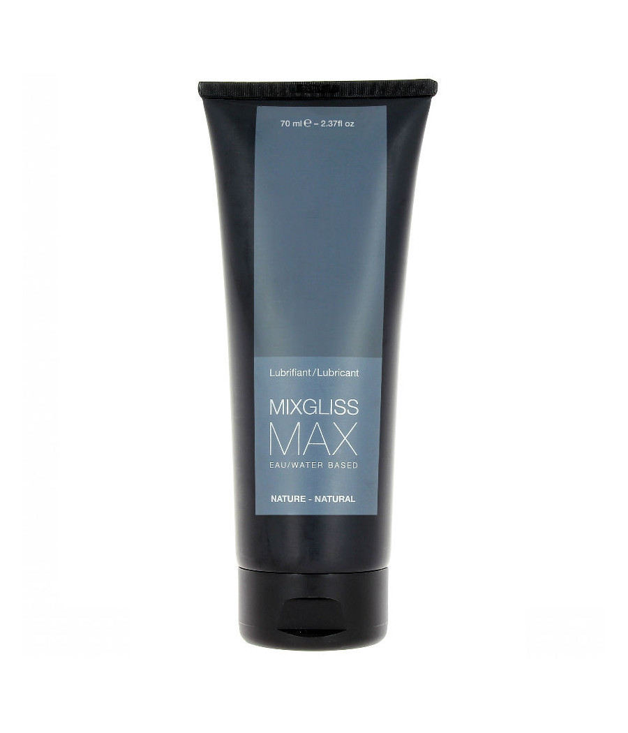 MIXGLISS - LUBRIFIANT ANAL NATUREL BASE D'EAU MAX 70 ML
