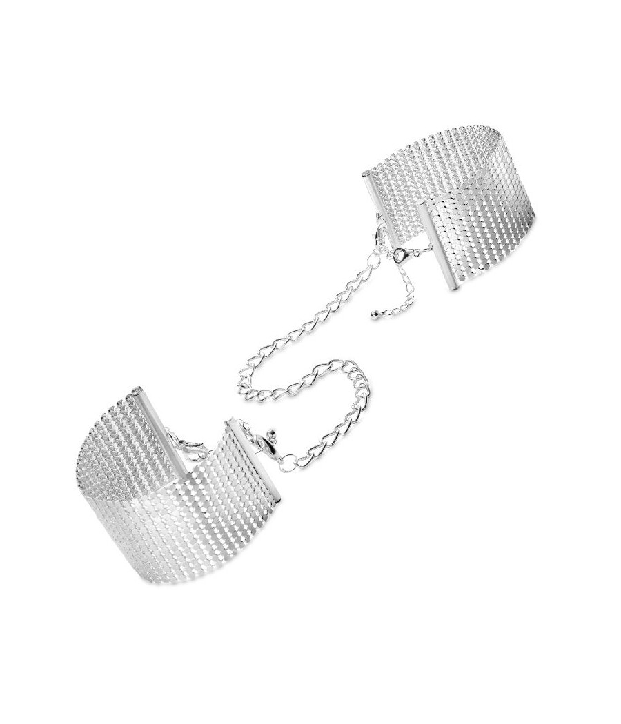 BIJOUX - DÉSIR MÉTALLIQUE SILVER METALLIC HANDCUFFS