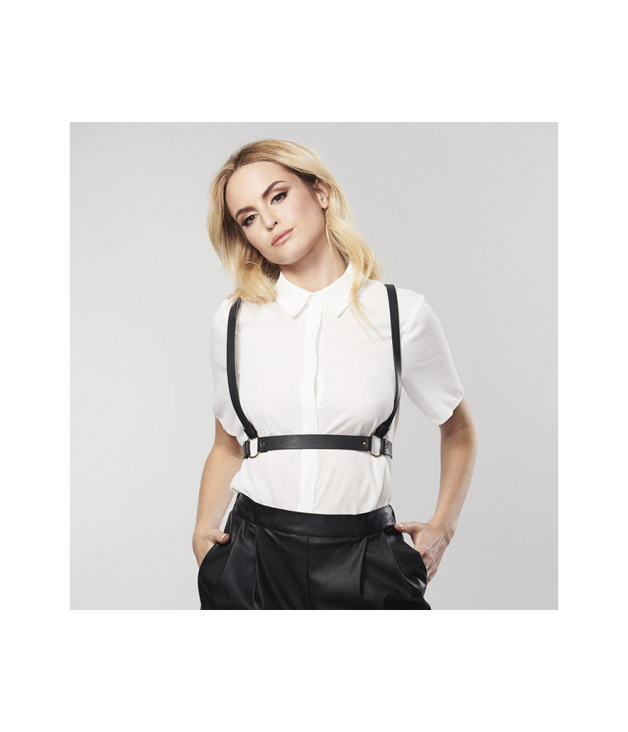 BIJOUX INDISCRETS MAZE - X HARNESS SCHWARZ