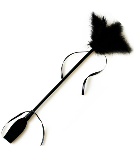 SECRETPLAY - BLACK WHIP & FEATHER