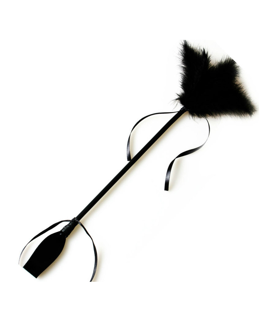 SECRETPLAY - BLACK WHIP & FEATHER