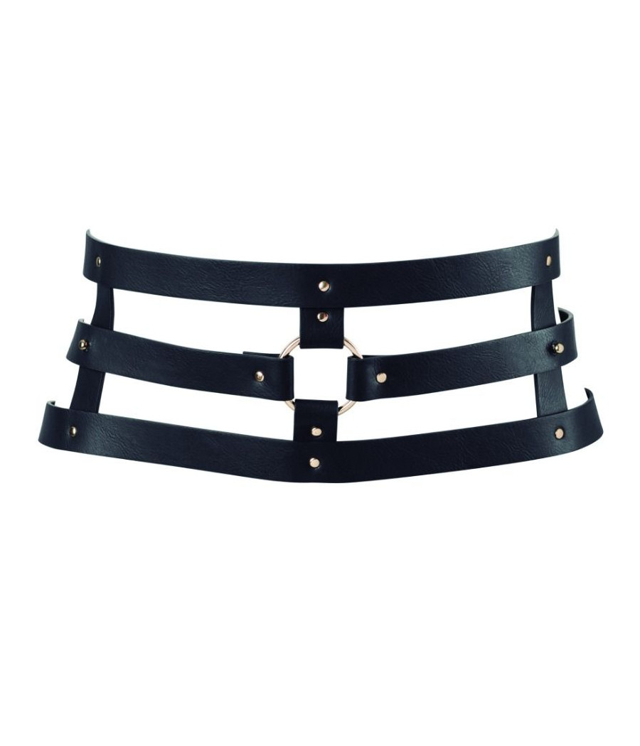 BIJOUX - INDISCRETS MAZE BELT COM ALA - PRETO