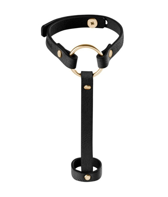BIJOUX - INDISCRETS MAZE BRACELET / HAND HARNESS BLACK