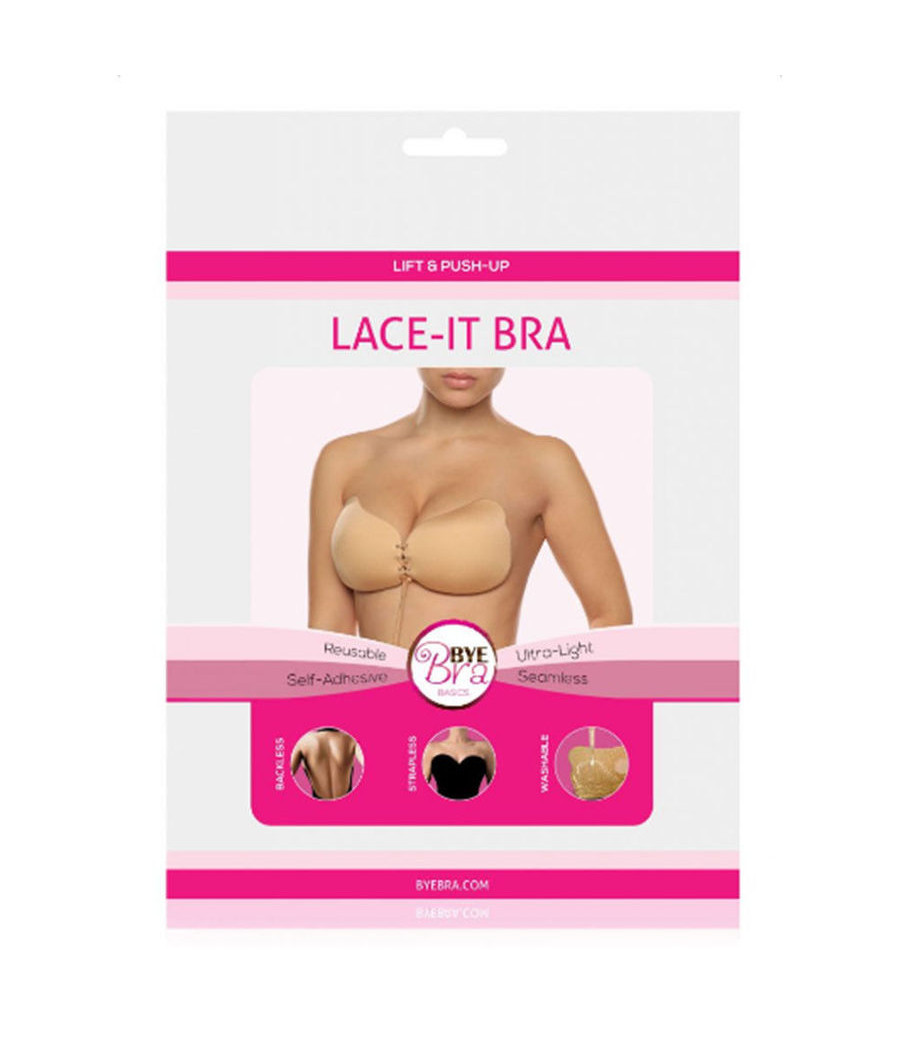 BYE-BRA - LACE-IT VALORIZZAZIONE PUSH-UP NERO COPPA C