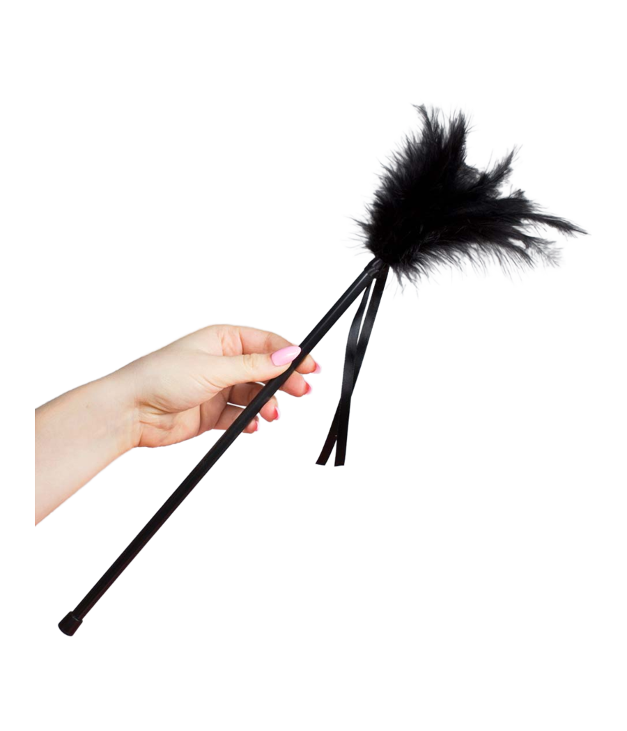 SECRETPLAY - BLACK FEATHERS 40 CM