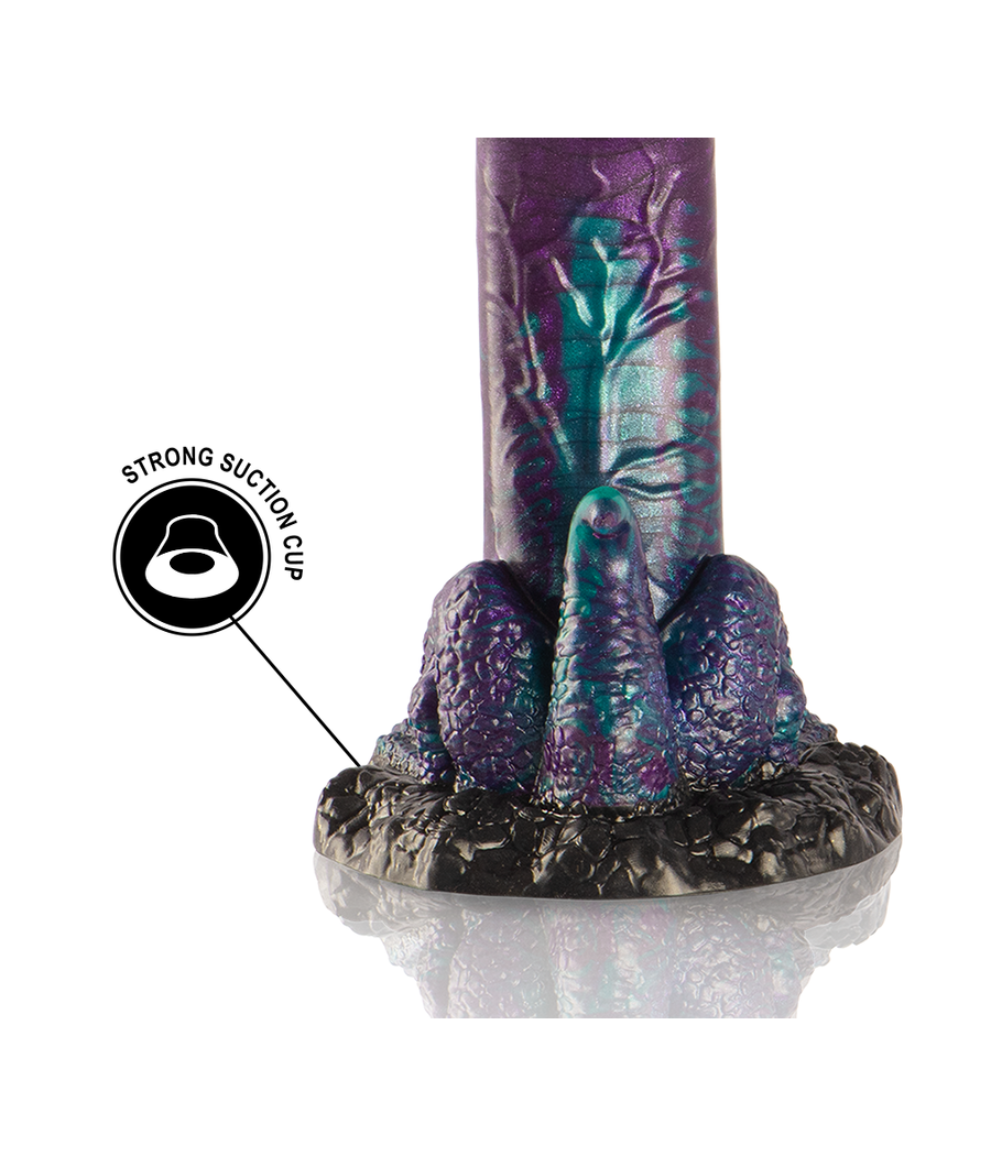 EPIC - BASILISK DILDO DOPPELT SCHUPPIG VERGNÜGEN, KLEINE GRÖSSE