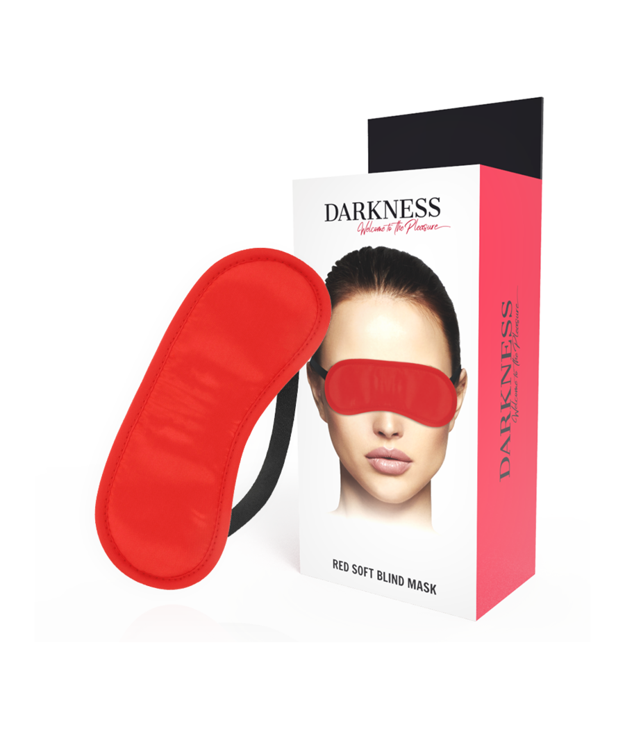 DARKNESS - MÁSCARA ANTIFAZ ROJO RECTO