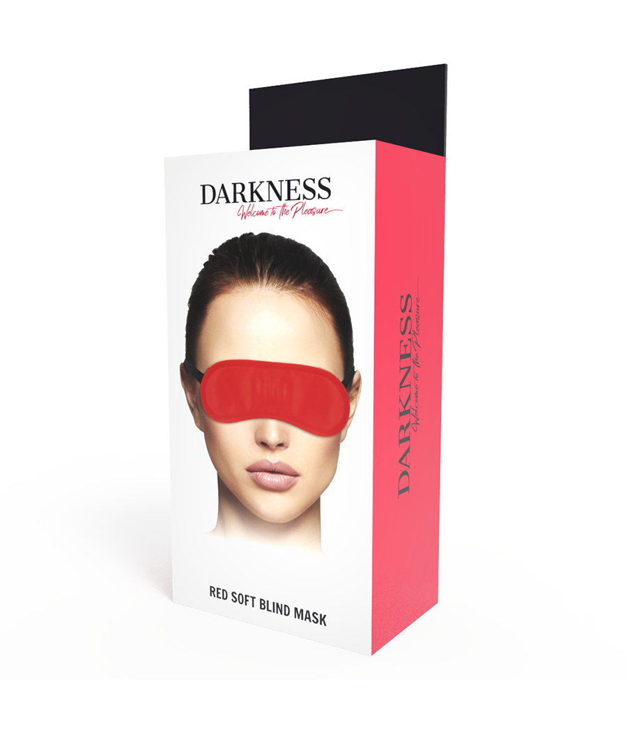 DARKNESS - MASCHERA ROSSA LISCIA