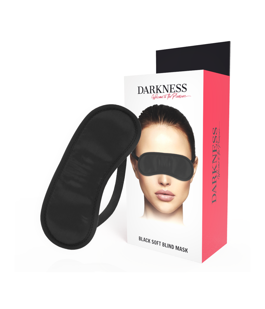 DARKNESS - GERADE SCHWARZE MASKE