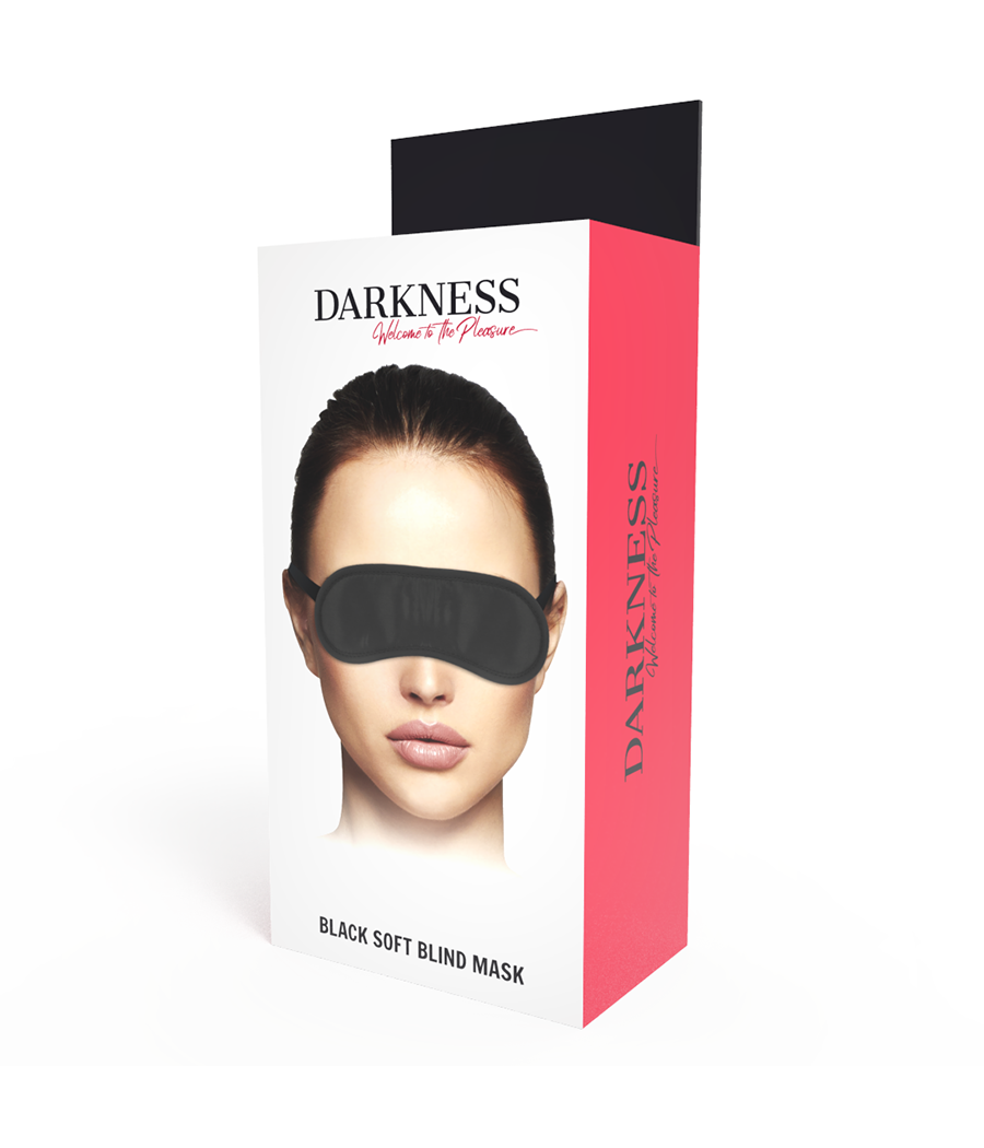 DARKNESS - STRAIGHT BLACK MASK
