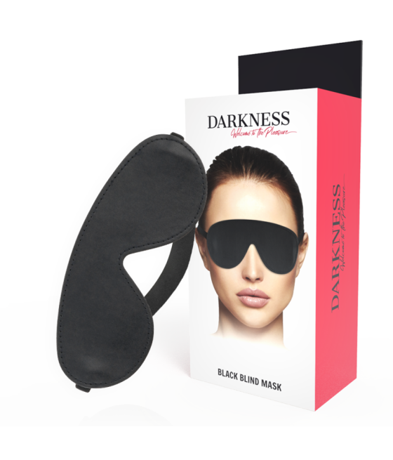 DARKNESS - HOCHWERTIGE SCHWARZE MASKE
