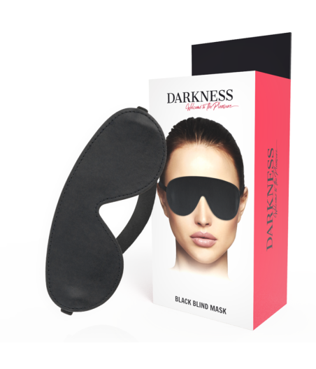 DARKNESS - HOCHWERTIGE SCHWARZE MASKE