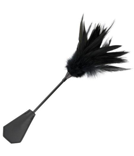 DARKNESS - BLACK FEATHER WHIP
