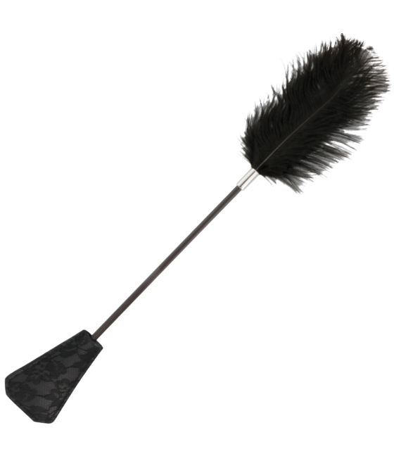 DARKNESS - SCHWARZE LIEBESFEDER-PEISTE 56 CM