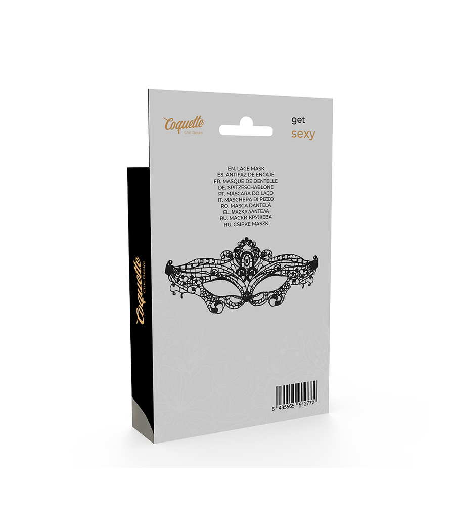 COQUETTE CHIC DESIRE - ANTIFAZ ENCAJE NEGRO FINO