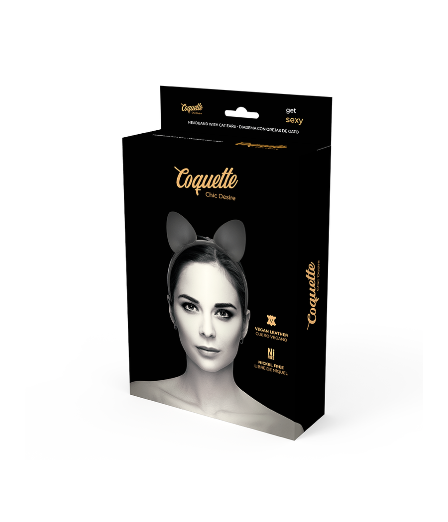 COQUETTE CHIC DESIRE - SERRE-TÊTE AVEC OREILLES DE CHAT