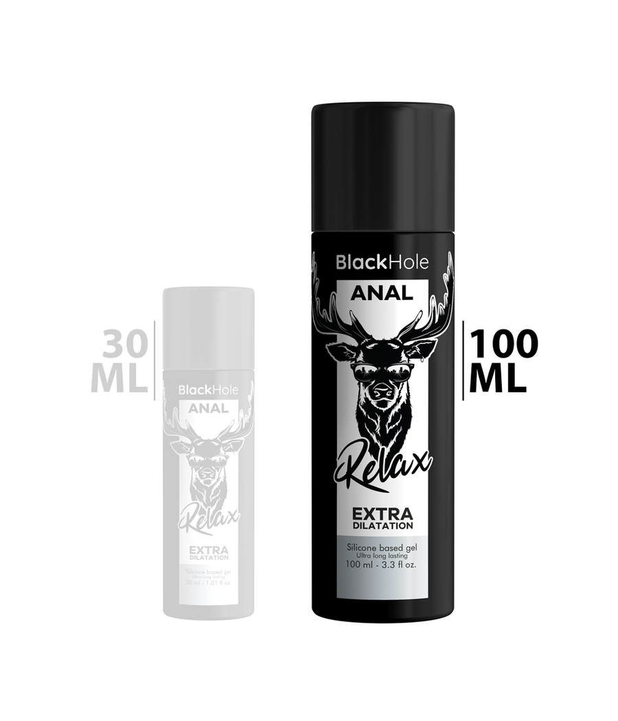 BLACK HOLE - BASE SILICONA CONCENTRADA DILATACIÓN ANAL 100 ML